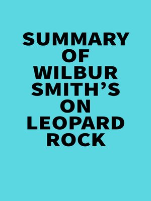 cover image of Summary of Wilbur Smith's On Leopard Rock